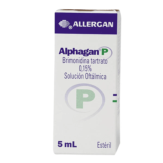 Alphagan P 0,15 % Solución Oftálmica, 5 ml