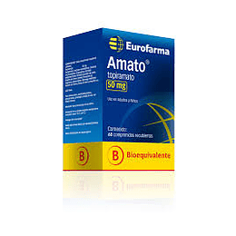 Amato (B) Topiramato 25mg 60 comprimidos