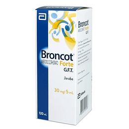 Broncot Forte GTF 30 mg / 5 ml, Jarabe 120 ml