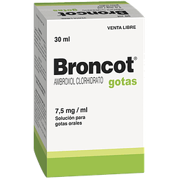 Broncot Ambroxol Clorhidrato 7.5mg/ml Gotas 30ml