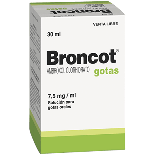 Broncot Ambroxol Clorhidrato 7.5mg/ml Gotas 30ml