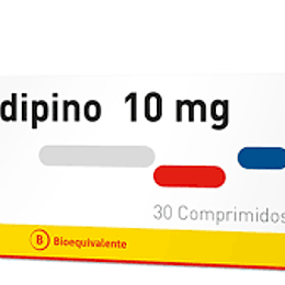 Amlodipino 10 mg, 30 comprimidos