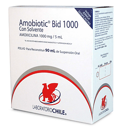 Amobiotic Bid 1000 mg / 5 ml Suspensión 90 ml