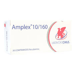 Amplex 10/160 Amlodipino / Valsartan 30 Comprimidos Recubiertos