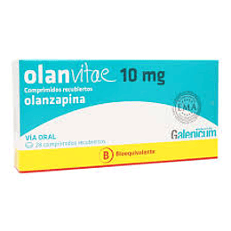 Olanvitae (Bioequivalente) 10mg 28 Comprimidos Recubiertos