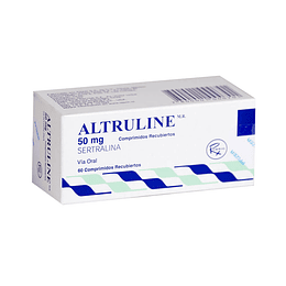 Altruline (R) Sertralina 50mg 60 Comprimidos Recubiertos