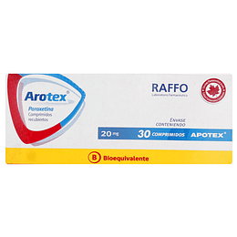 Arotex 20 mg 30 comprimidos