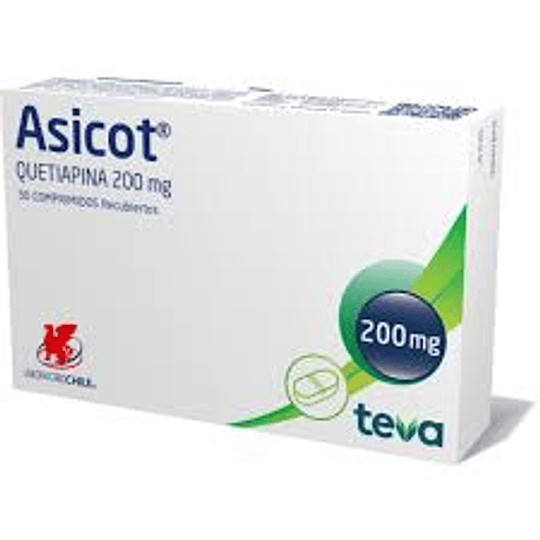 Asicot 200 mg 30 comprimidos