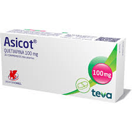 Asicot 100 mg 30 comprimidos