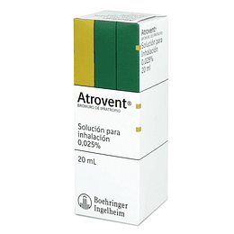 Atrovent solución para inhalación 0,025 %, 20 ml