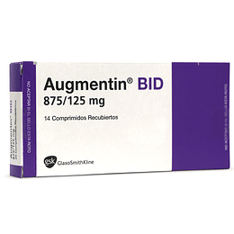 Augmentin BID 875 /  125 mg  14 comprimidos