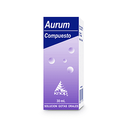 Aurum Compuesto Gotas 30 ml Knop