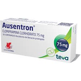 Ausentron 75 mg 30 comprimidos