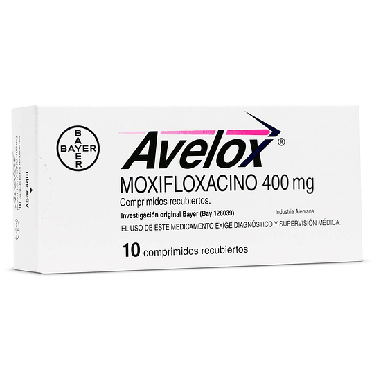 Avelox 400 mg 10 comprimidos