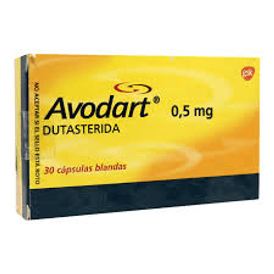 Avodart Dutasterida 0,5 mg 30 cápsulas blandas