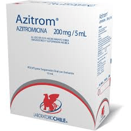 Azitrom 200 mg / 5 ml suspensión 30 ml