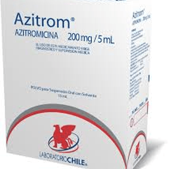 Azitrom 200 mg / 5 ml suspensión 30 ml