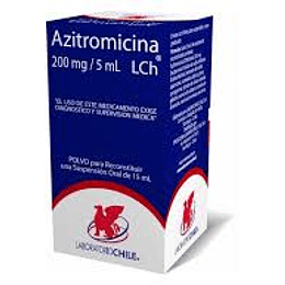 Azitromicina 200 mg / 5 ml suspensión 15 ml