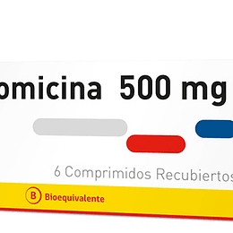 Azitromicina 500 mg 6 comprimidos
