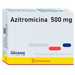 Azitromicina 500 mg 3 comprimidos