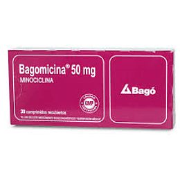 Bagomicina 50 mg 30 comprimidos