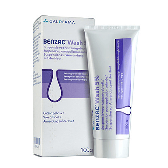 Benza AC Peróxido de Benzoílo 5% Wash Gel 100g