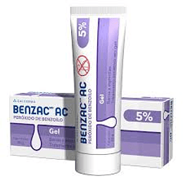 Benza AC Peróxido de Benzoílo 5% Gel Tópico 60g