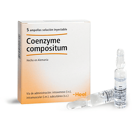 Coenzyme compositum 5 ampollas inyectables HEEL