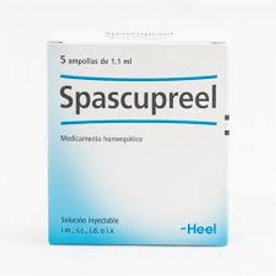 Spascupreel 5 ampollas inyectables Heel