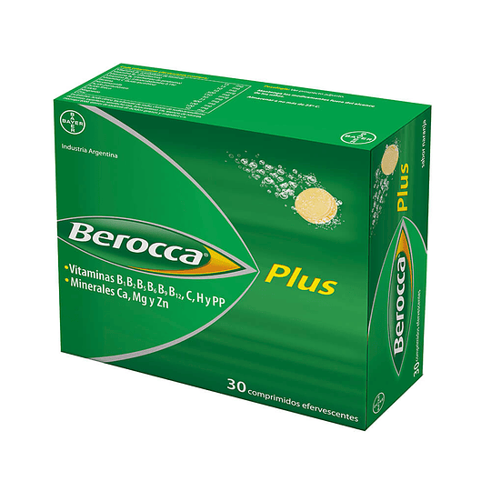 Berocca Plus 30 comprimidos efervescentes