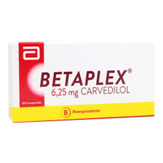 Betaplex 6,25 mg 30 comprimidos