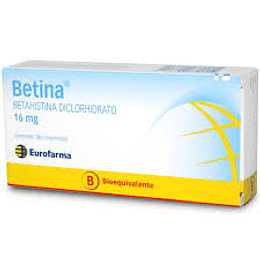 Betina 16 mg 30 comprimidos