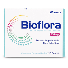 Bioflora 250 mg 10 sobres 