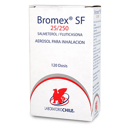Bromex SF 25/250 Salmeterol / Fluticasona Inhalación 120 Dosis