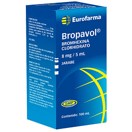Bropavol 8 mg / 5 ml Jarabe 100 ml