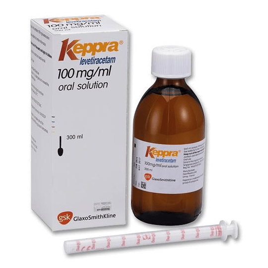 Keppra 100 mg / ml Solución oral 300 ml 
