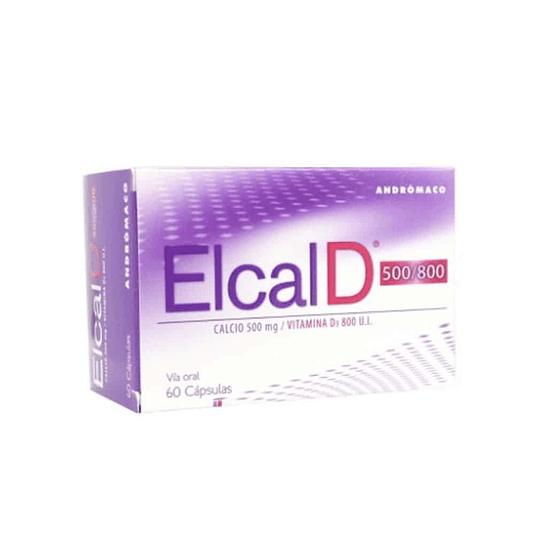 Elcal D 500/800, 60 cápsulas