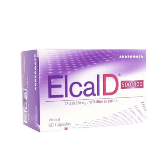 Elcal D 500/800, 60 cápsulas