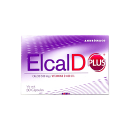 Elcal D Plus 500 mg Vitamina D 30 comprimidos