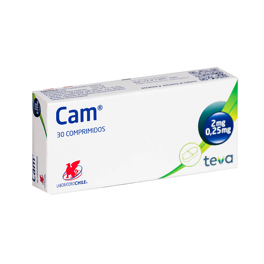 Cam Betametasona 2mg / Dexclorfenamina 0,25mg 30 Comprimidos