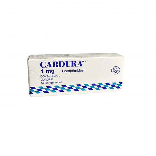 Cardura 1 mg 14 comprimidos