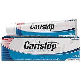 Caristop Bi fluorada Crema dental 100 gramos