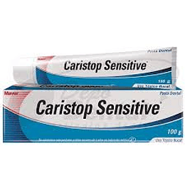 Caristop Sensitive, crema dental 100 gramos