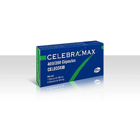 Celebra Max 400 / 200 mg 10 cápsulas