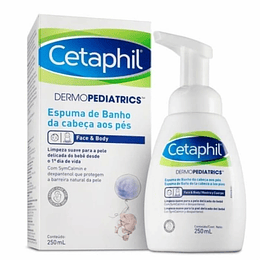 Cetaphil Dermopediatric, espuma de baño 250 ml