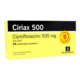 Ciriax 500 mg 10 comprimidos