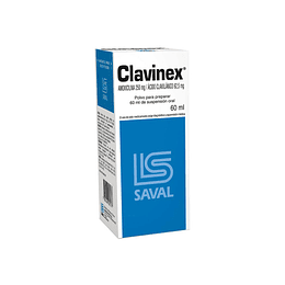 Clavinex 250 mg Suspensión 60 ml