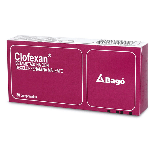 Clofexan 30 comprimidos