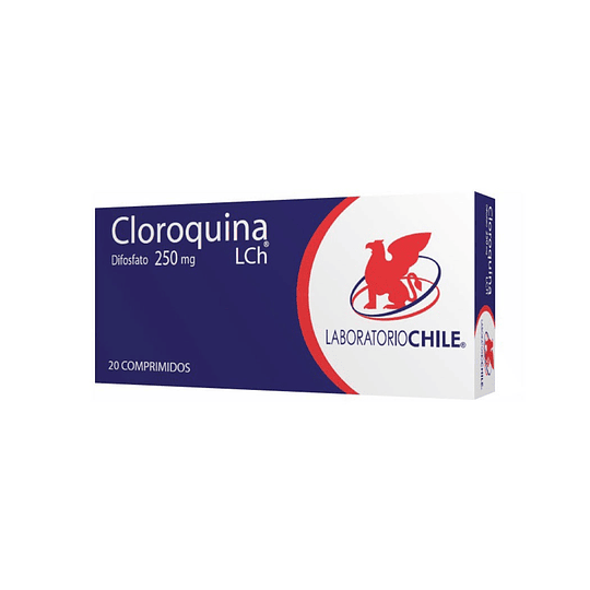 Cloroquina 250 mg 20 comprimidos