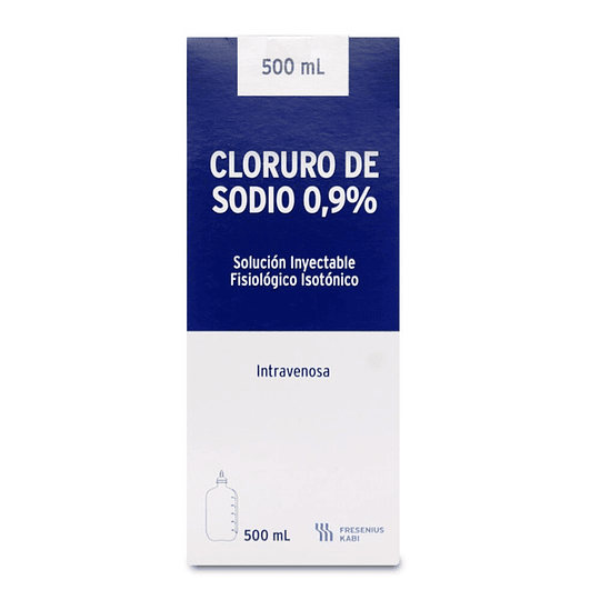 Cloruro de sodio 0,9 % Solución inyectable 500 ml